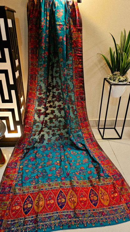 Silk kaani shawl