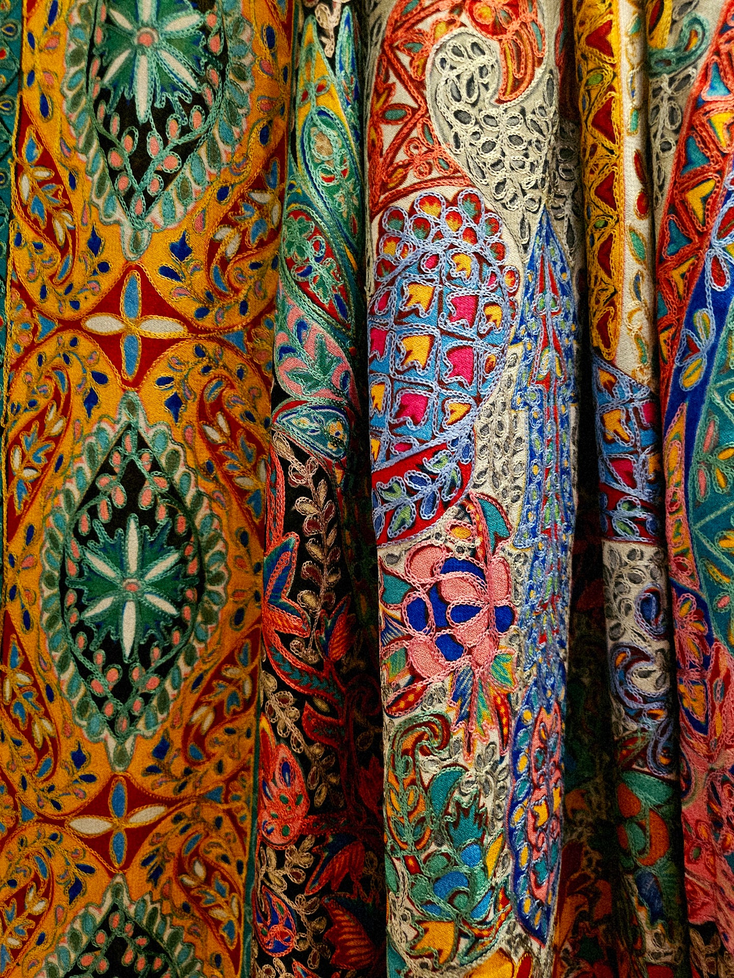 Reelkar silk shawl/dupata