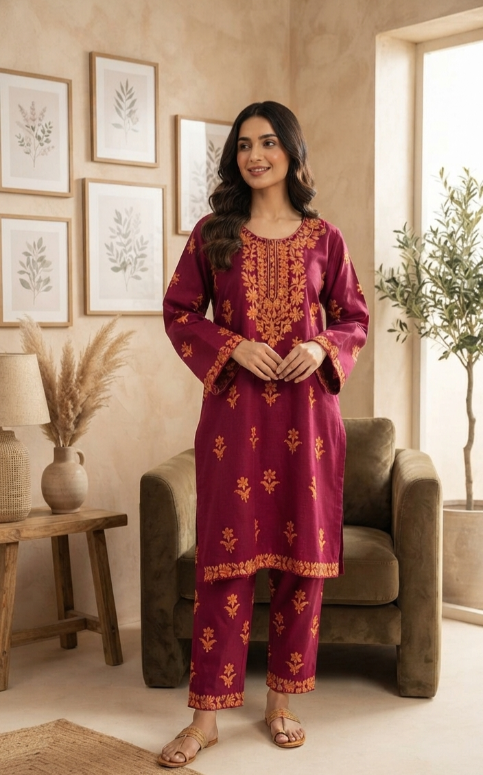 Kurta pants: Pashmina