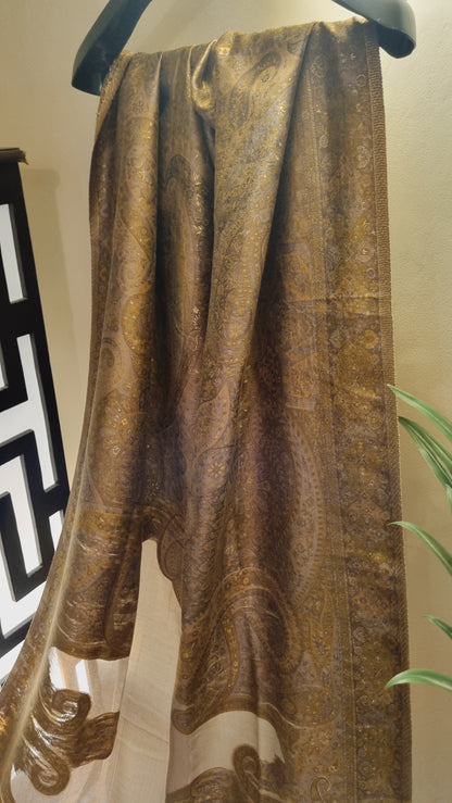 Silk kaani shawl