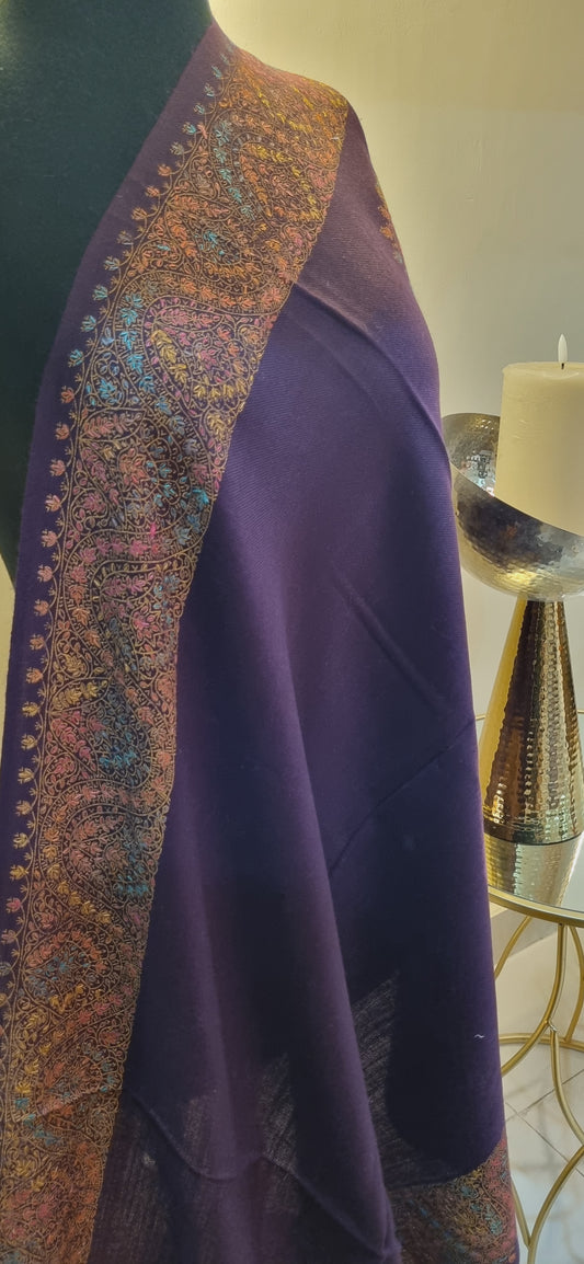 Hand embroidered Mini shawl