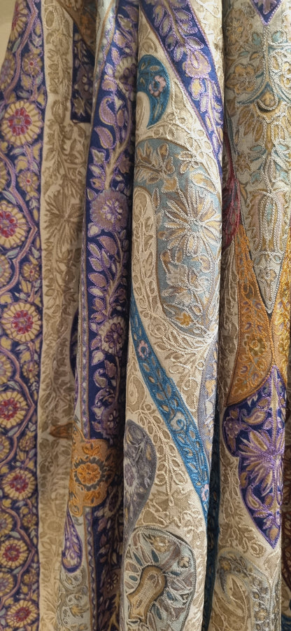 Reelkar embroidered pashmina