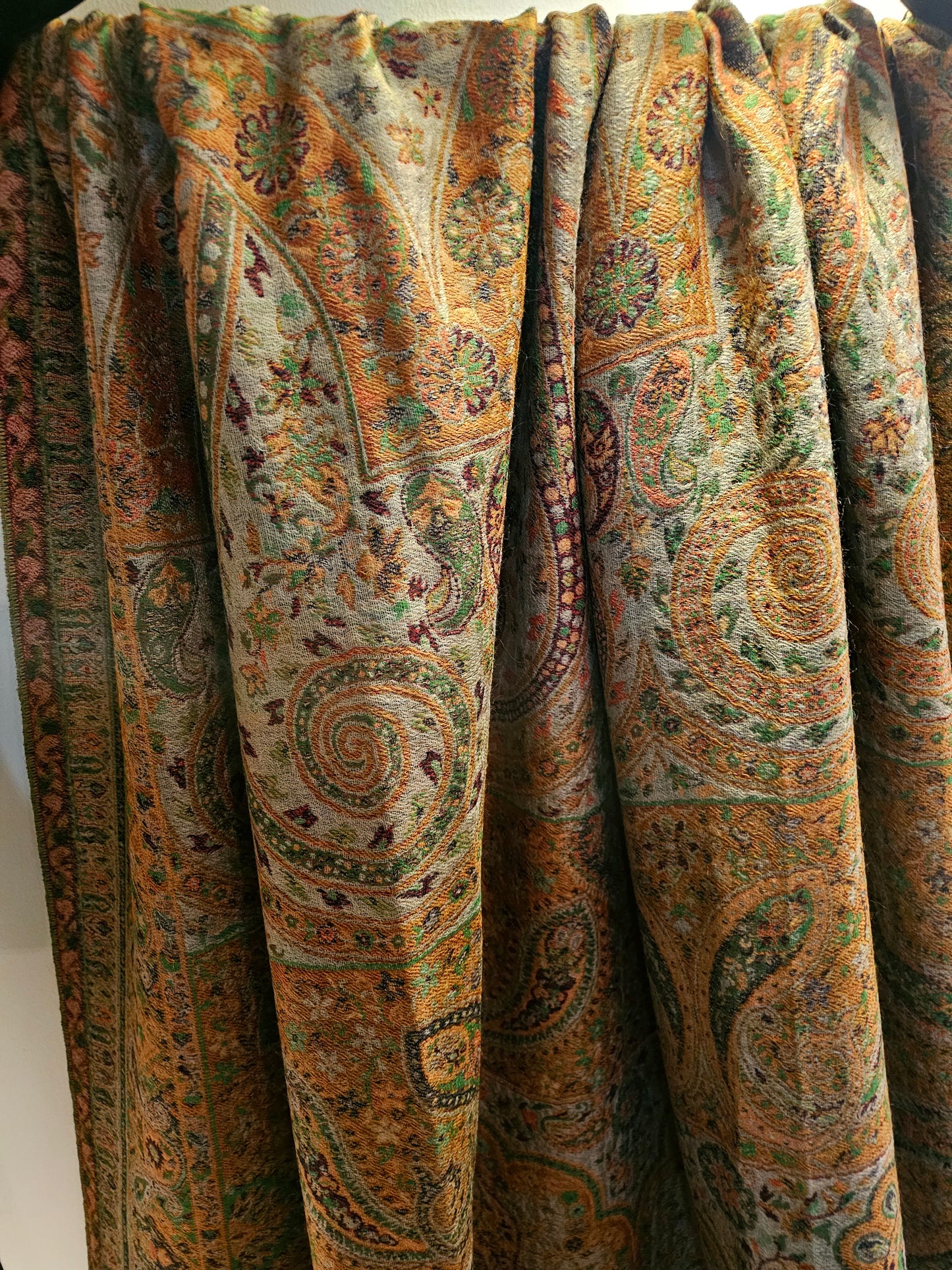 Tabraiz persian kaani pashmina shawl