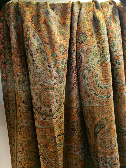 Tabraiz persian kaani pashmina shawl