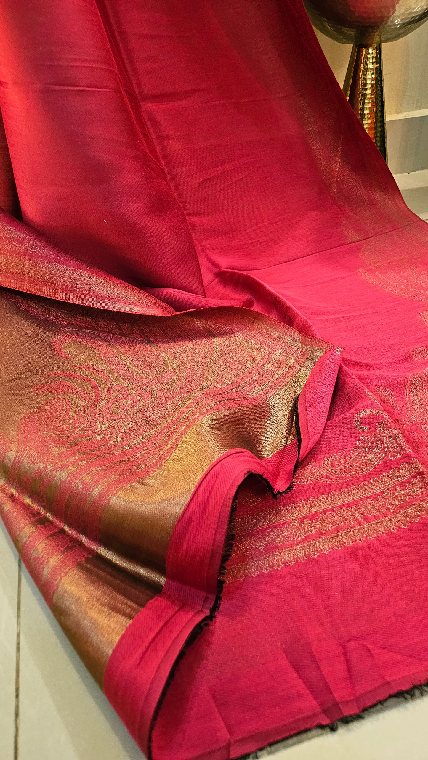 Reversible paper kaani moonlight