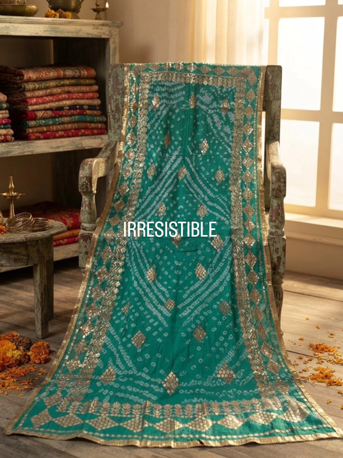 Chunri gota dupata: Silk