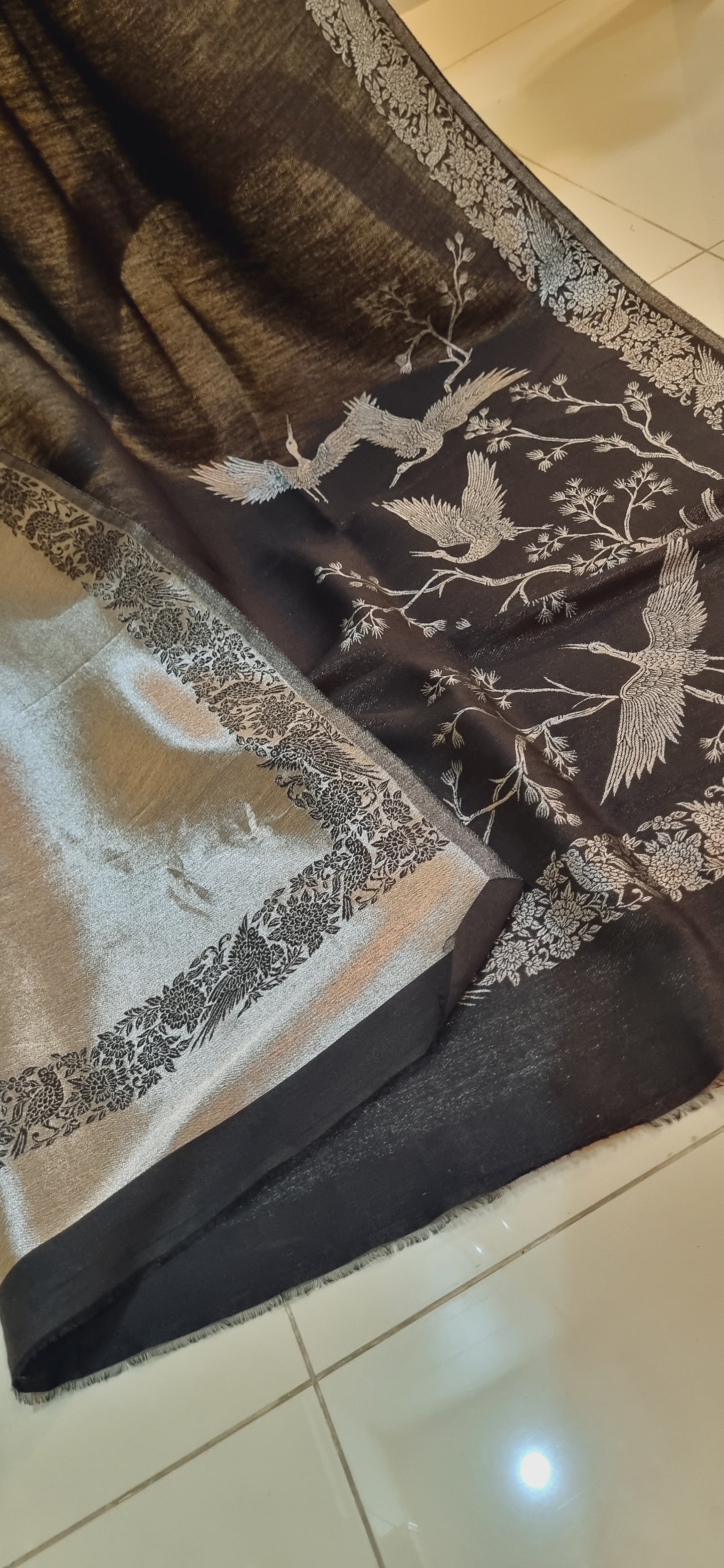 Reversible Moonlight paper pashmina