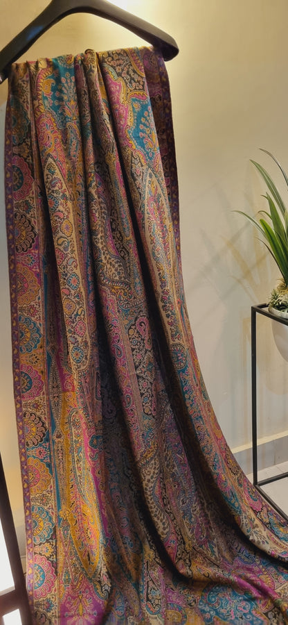 Persian kaani pashmina shawl