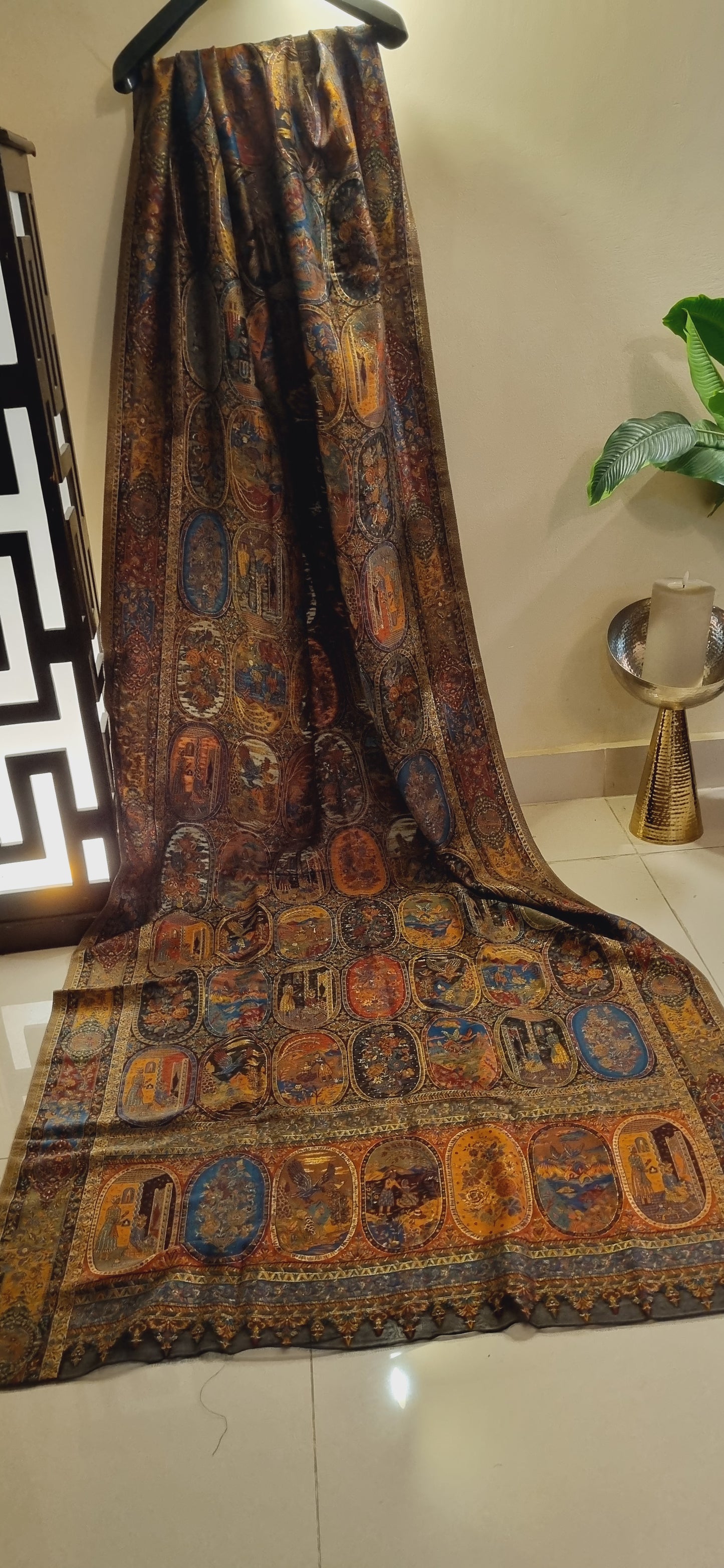 Silk kaani shawl