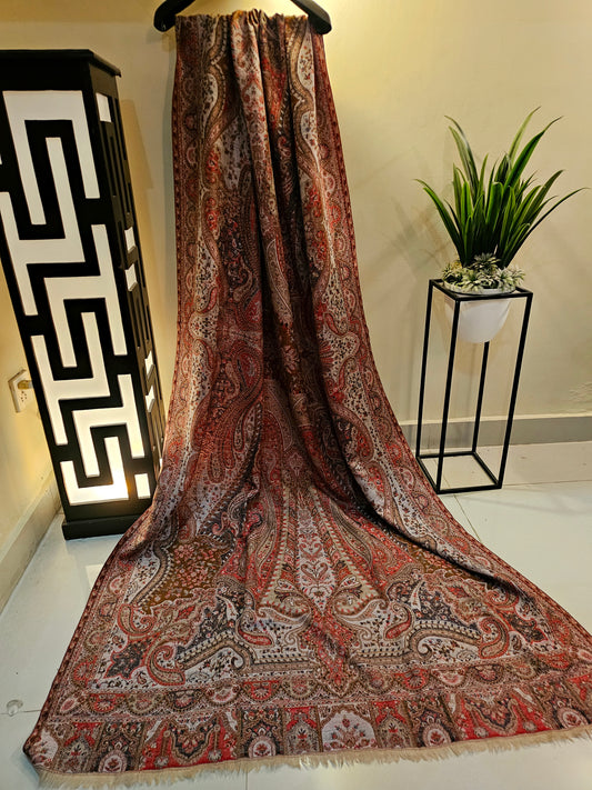 Tabraiz persian kaani pashmina shawl