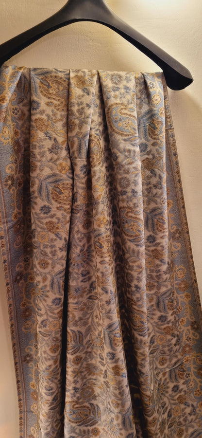 Woollen pashmina kaani shawl
