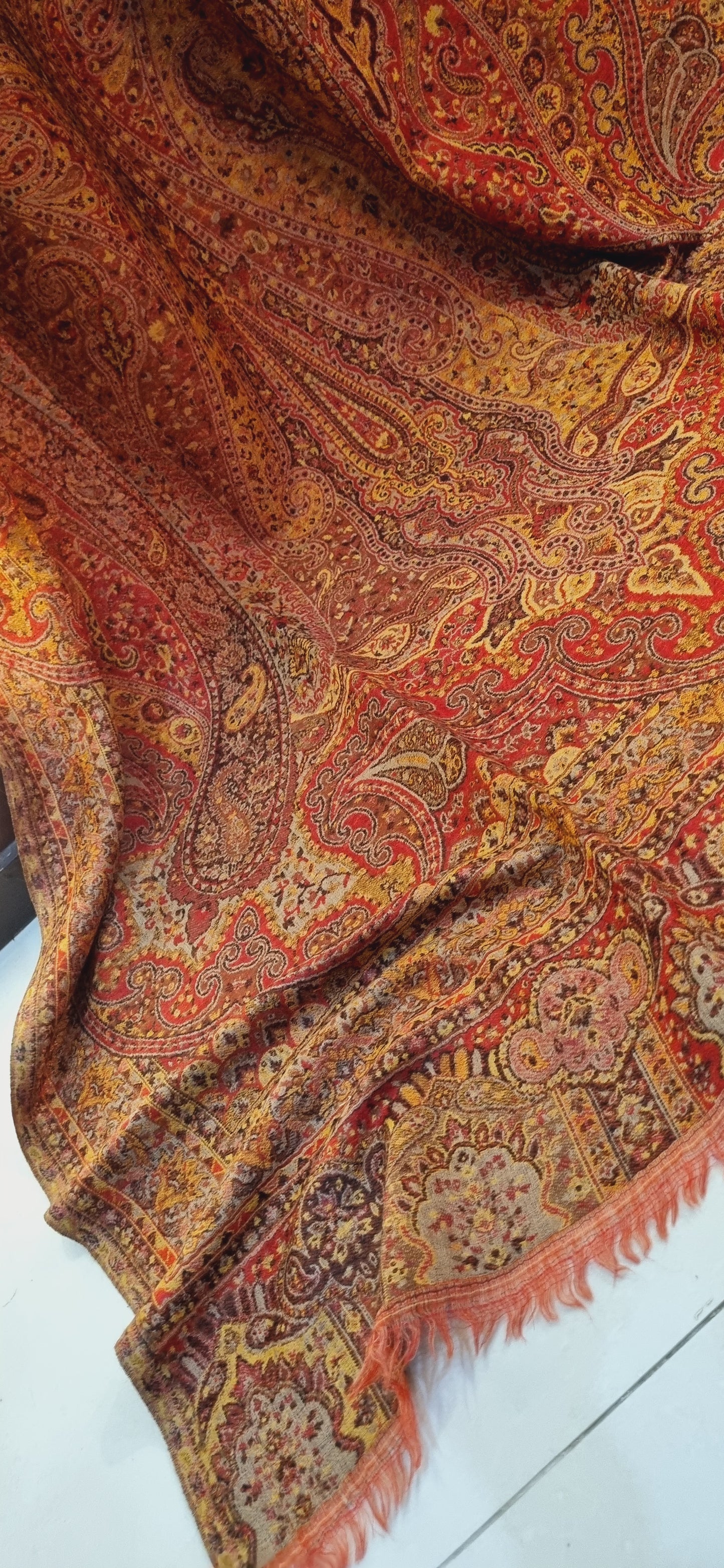 Reversible persian kaani shawl code 2001