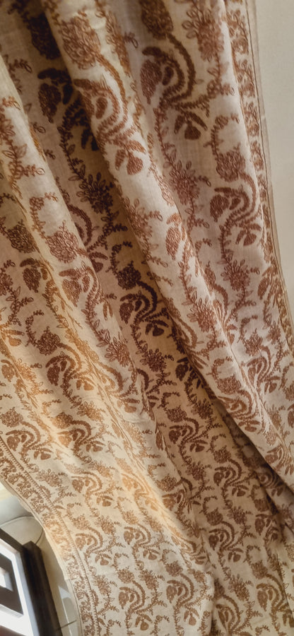 Toosh embroidered shawl
