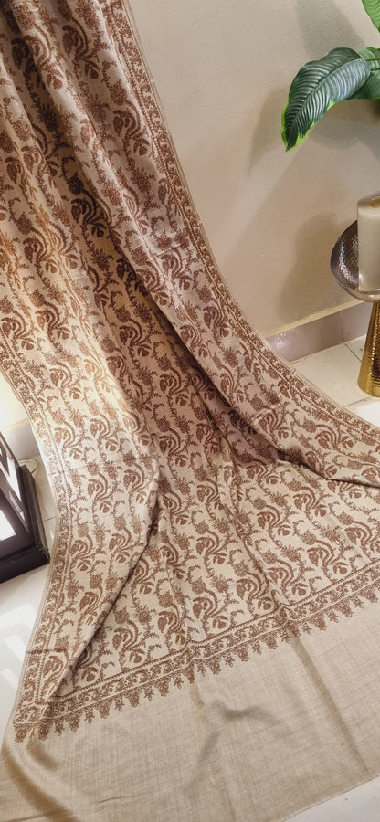 Toosh embroidered shawl