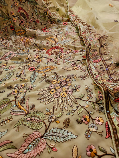 Sabyasachi inspired georgete suit