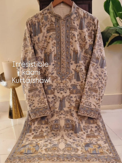 Kaani shawl: woollen pashmina