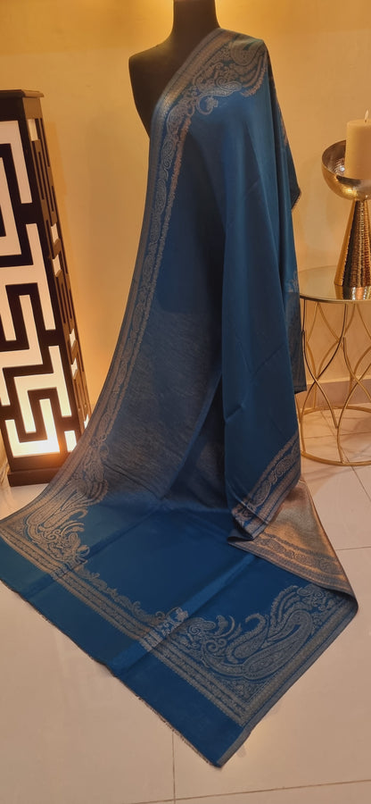 Moonlight reversible shawl