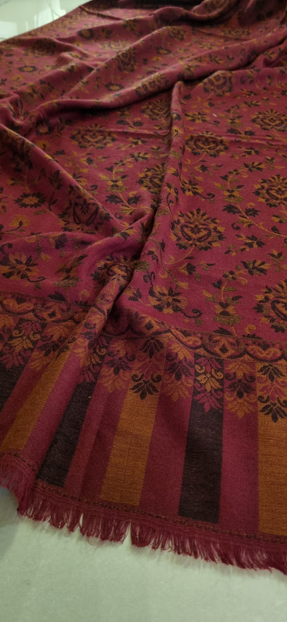 Woolen pashmina kaani shawl