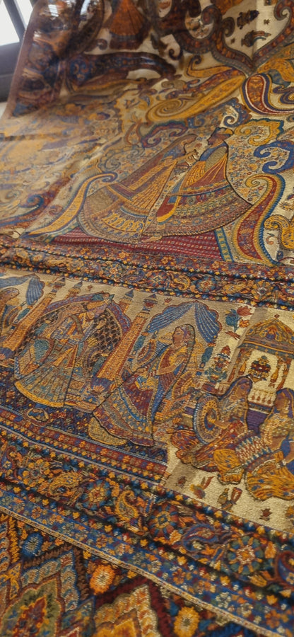 Moonlight silky pashmina shawl