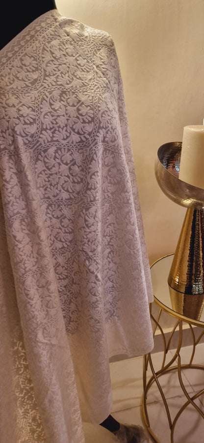 Pashmina embroidered Minishawl