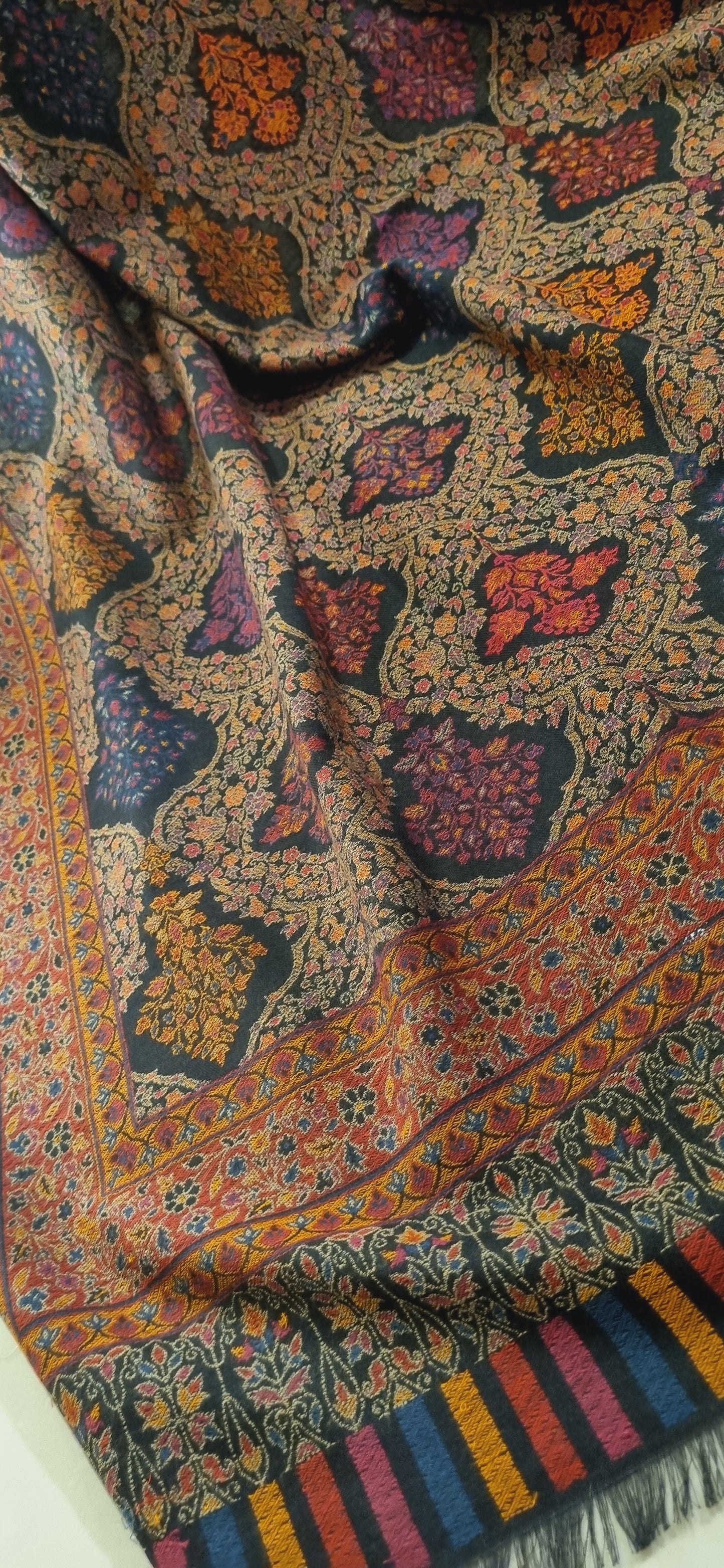 Jama kaani pashmina shawl