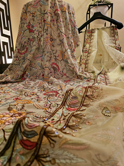 Sabyasachi inspired georgete suit