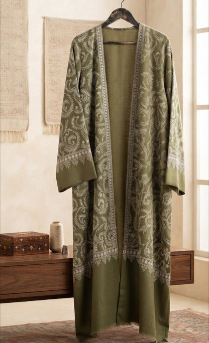 Embroidered coats: Pashmina