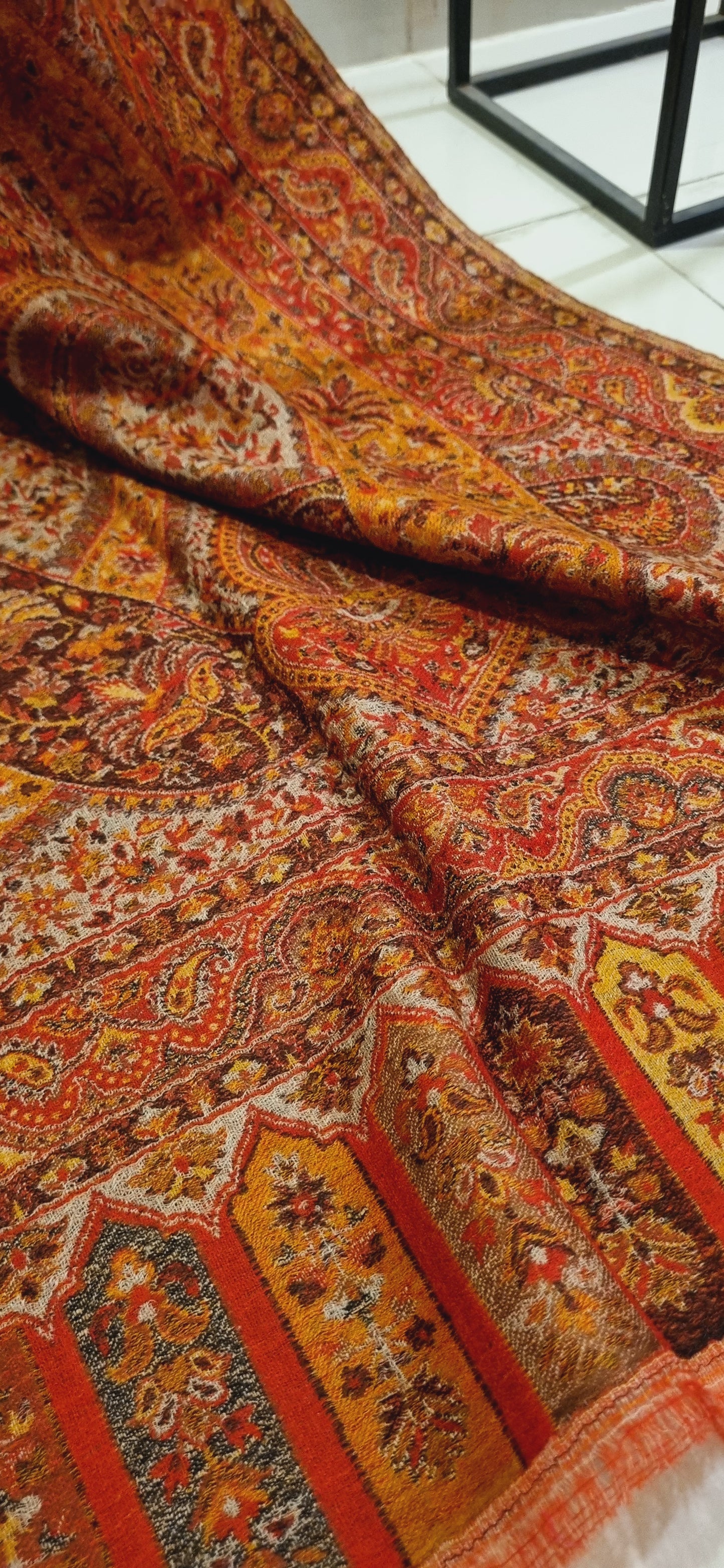 Persian reversible kaani shawl