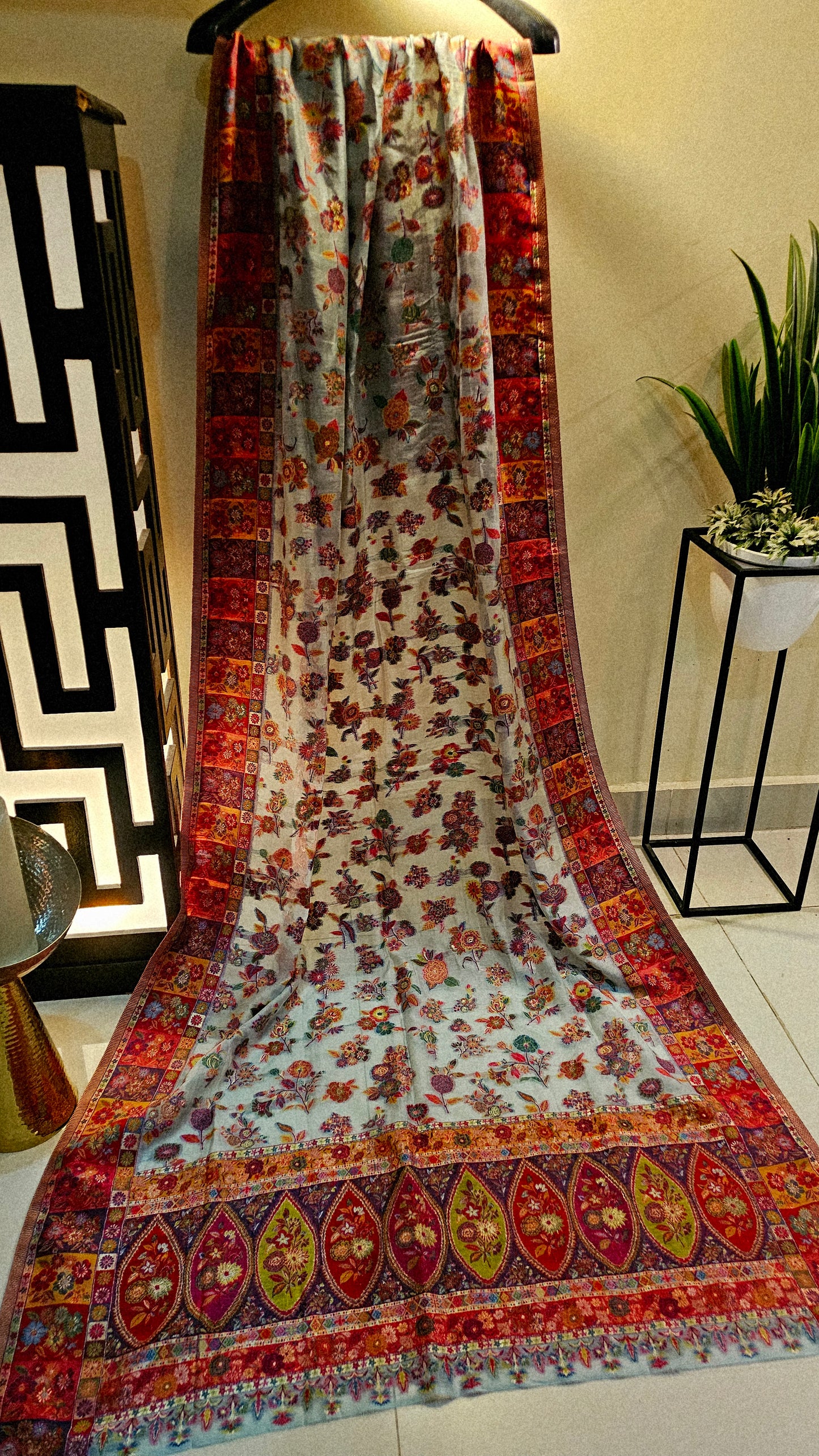 Silk kaani shawl