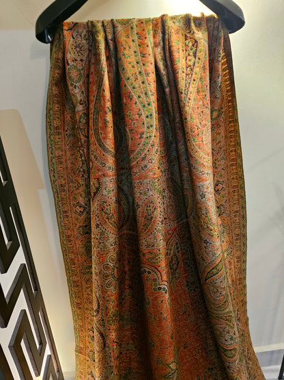 Tabraiz persian kaani pashmina shawl