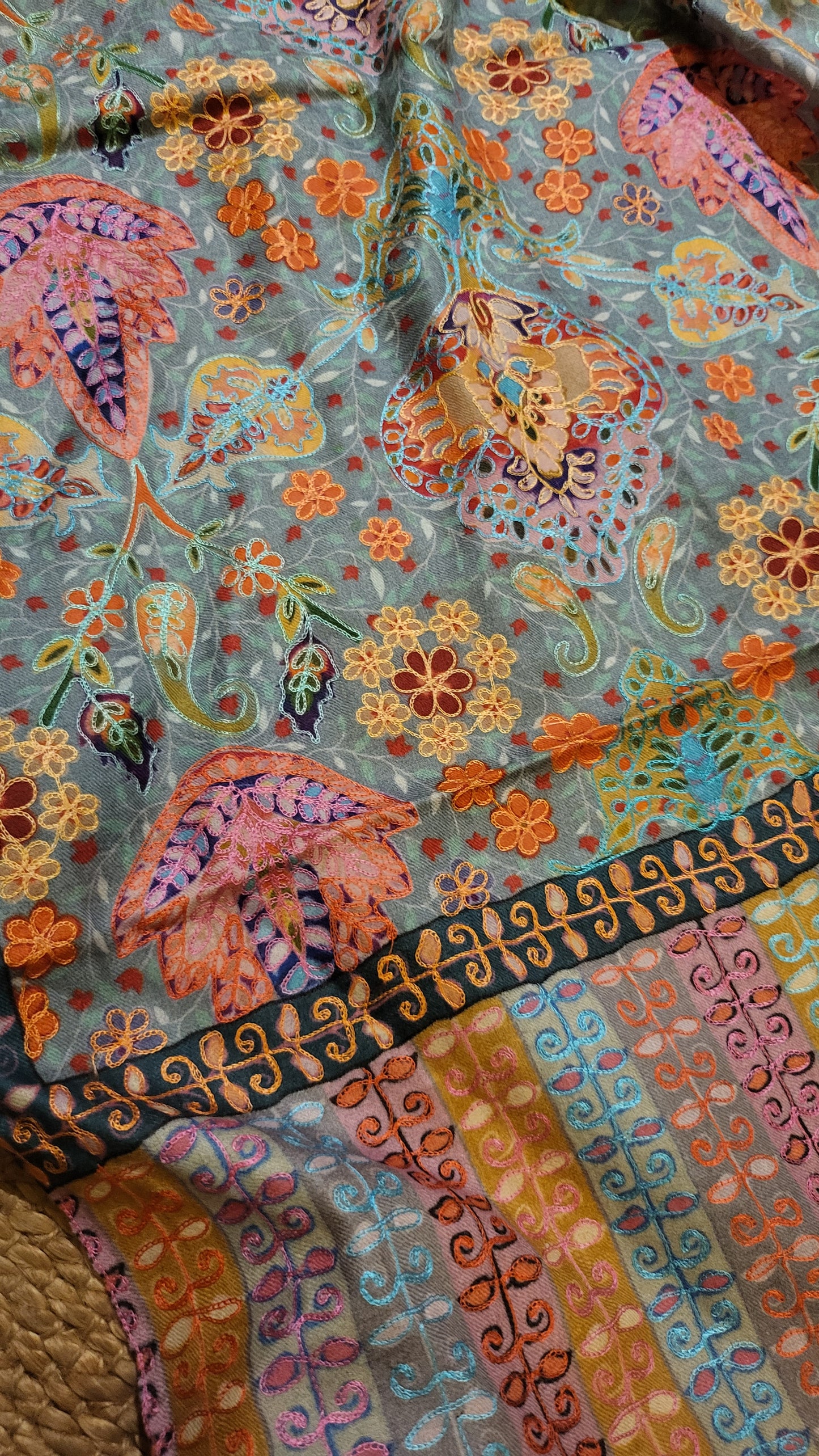 Kalamkari : Mini shawl