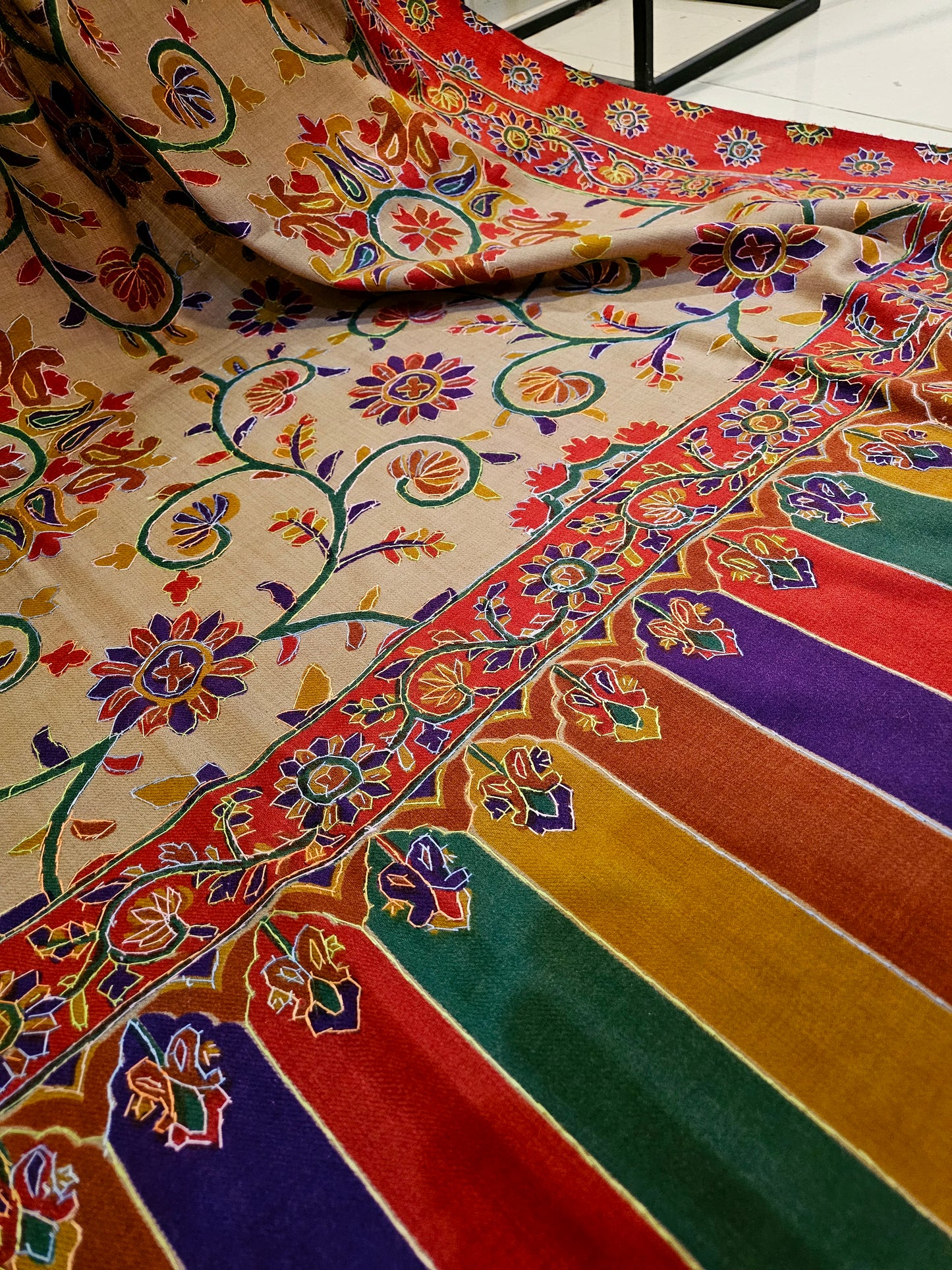 Kalamkar pashmina shawl