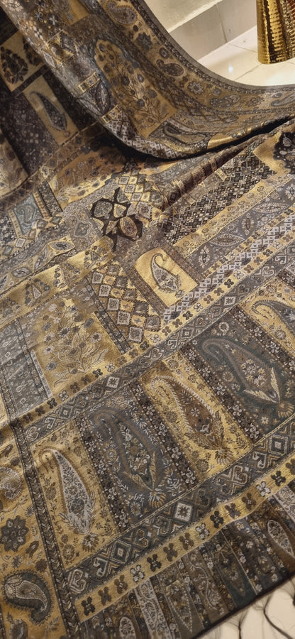 Mariana's moonlight silky kaani shawl