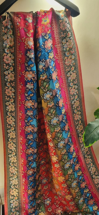Meenakari patola silk dupatta