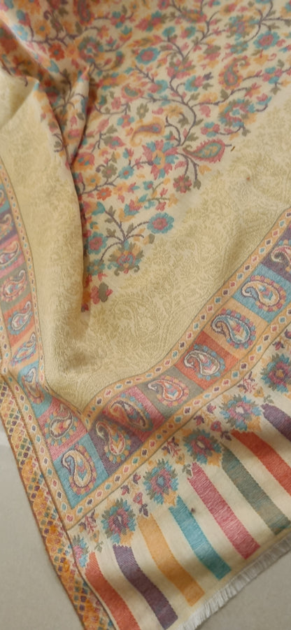 Pashmina Moonlight kaani shawl