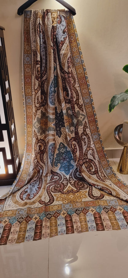 Reelkar embroidered pashmina shawl