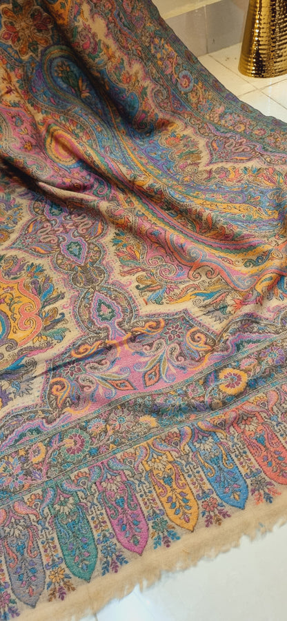 Persian kaani Pashmina shawl