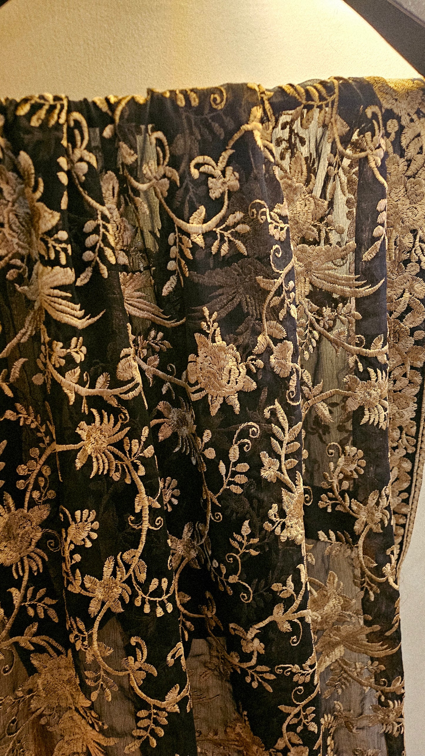 Georgete embroidered dupata