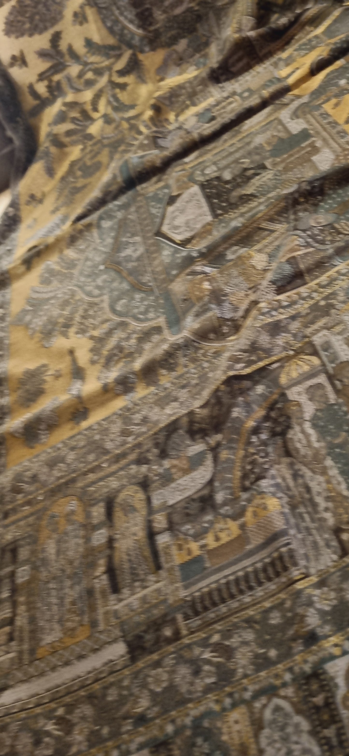 Darbari moonlight silky kaani shawl