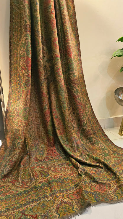 Reversible Persian kaani: Pashmina