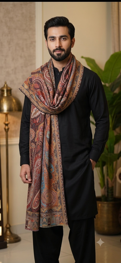 Unisex kaani shawl: Pashmina