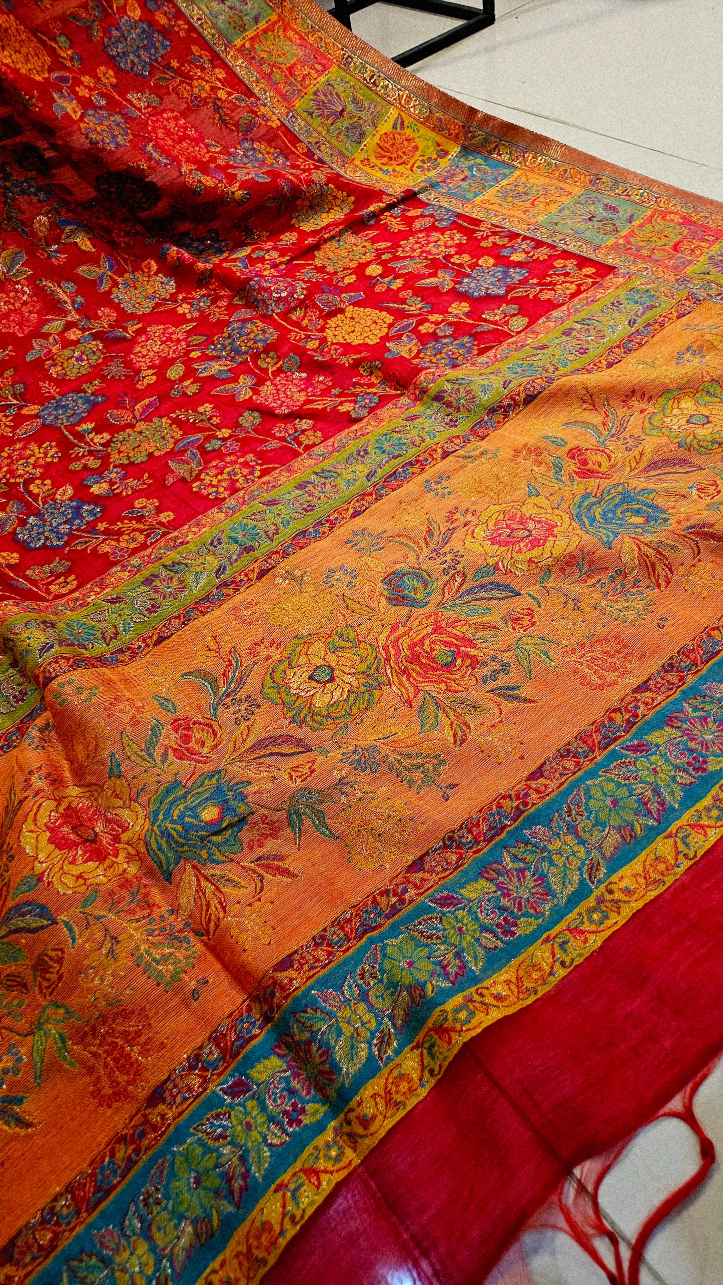 Silk kaani shawl