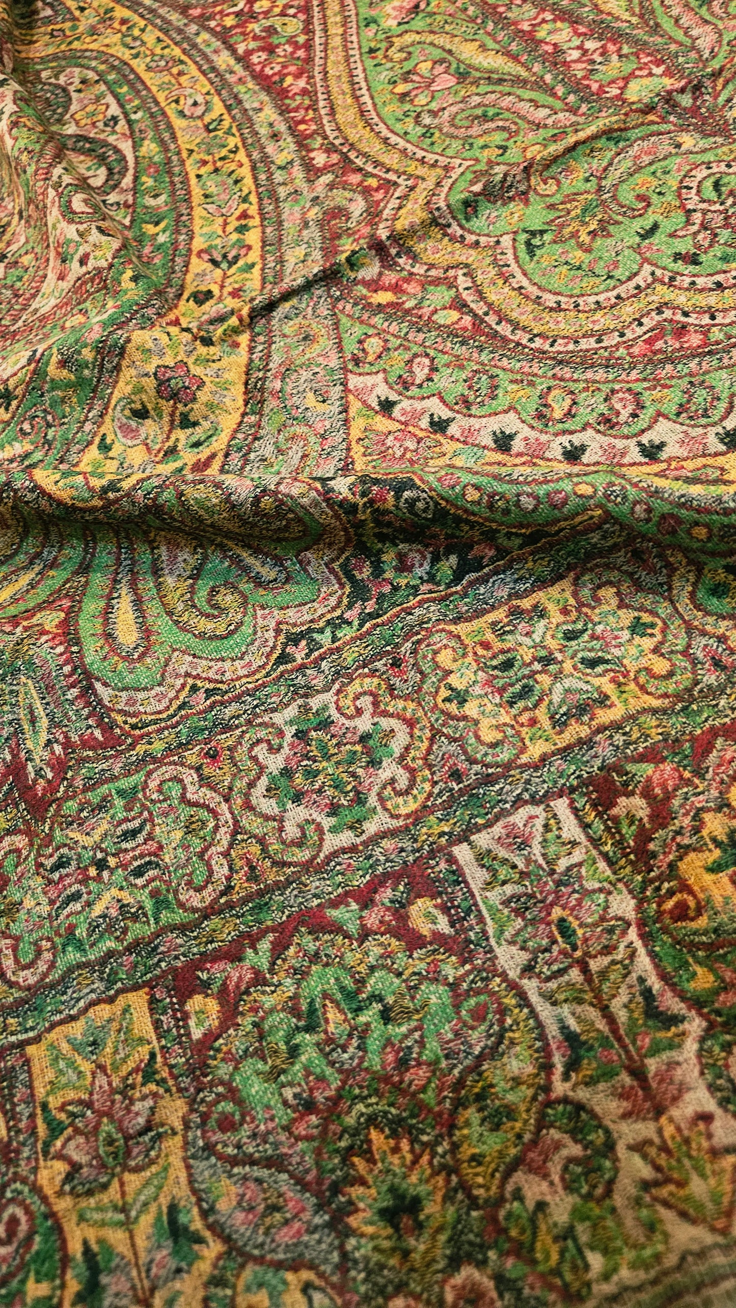 Reversible Persian kaani: Pashmina