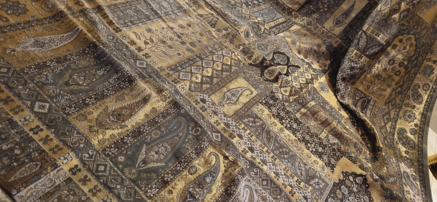 Mariana's moonlight silky kaani shawl