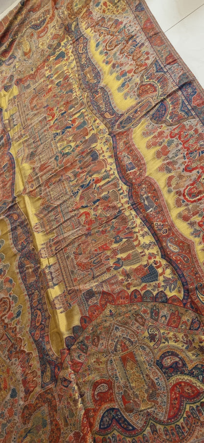 Moonlight kaani darbari pashmina