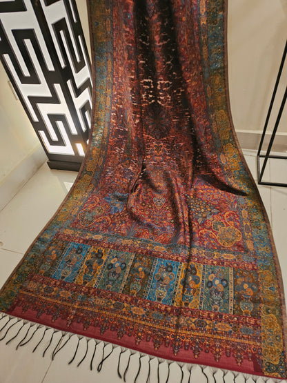 Silk kaani shawl