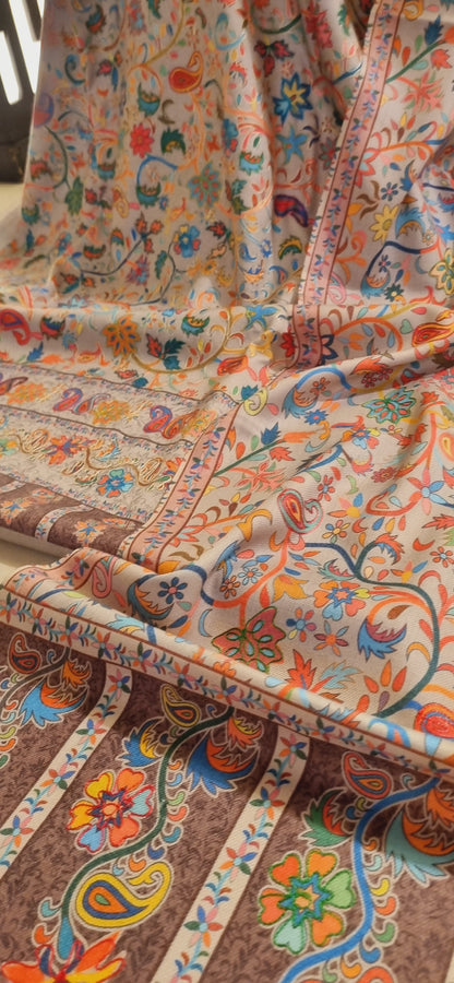 Pashmina reelkar suit