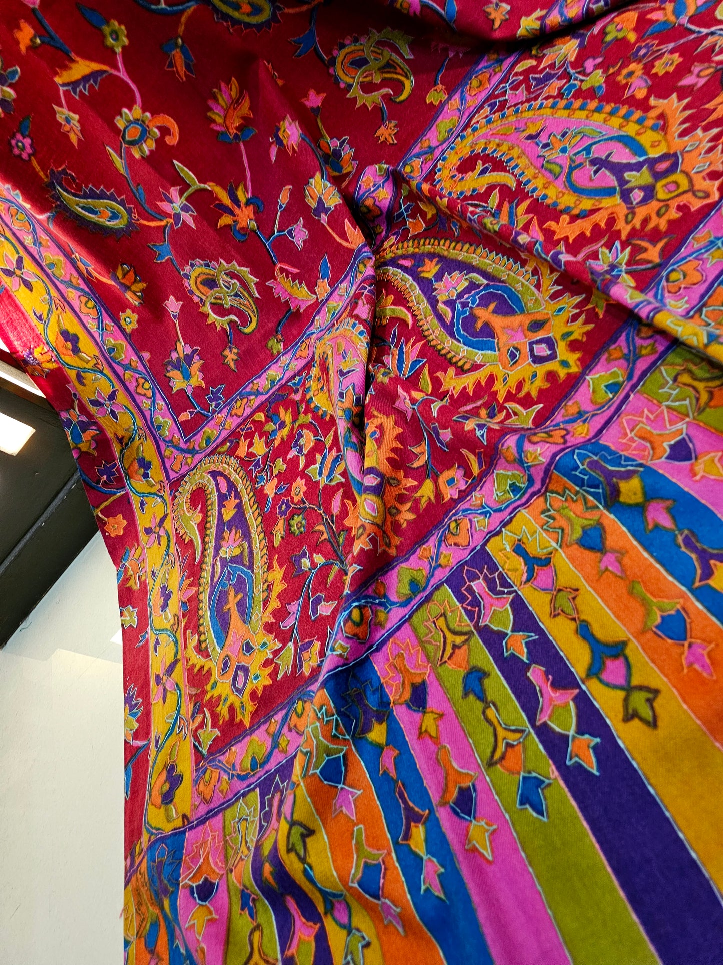 Kalamkar pashmina shawl