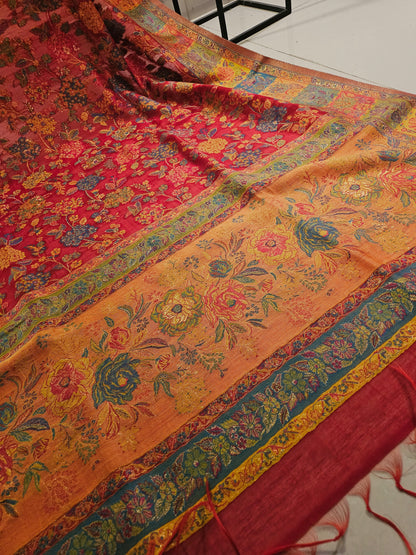 Silk kaani shawl