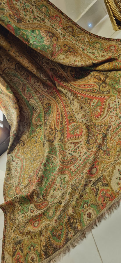 Persian reversible kaani shawl